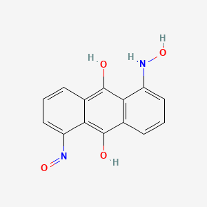 1,5-Bis(hydroxyamino)anthracene-9,10-dione