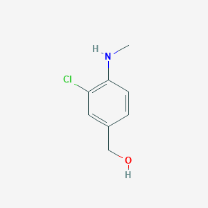 (3-Chloro-4-(methylamino)phenyl)methanol