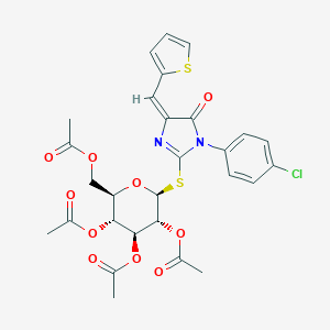 molecular formula C28H27ClN2O10S2 B131323 Ctmght CAS No. 151731-18-9