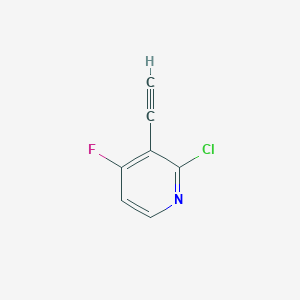 2-Chloro-3-ethynyl-4-fluoropyridine