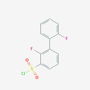 2-Fluoro-3-(2-fluorophenyl)benzenesulfonyl chloride