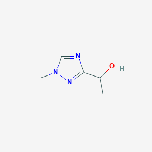 1-(1-Methyl-1H-1,2,4-triazol-3-yl)ethan-1-ol