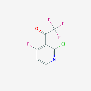 1-(2-Chloro-4-fluoropyridin-3-yl)-2,2,2-trifluoroethanone