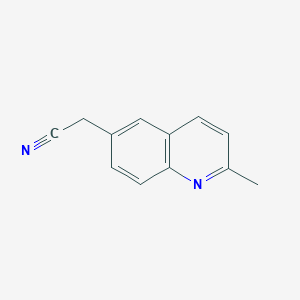 2-(2-Methylquinolin-6-yl)acetonitrile