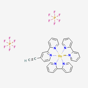 (2,2'-Bipyridine)(4-ethynyl-2,2'-bipyridine)Ruthenium hexafluorophosphate