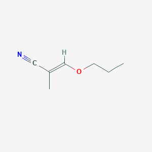 2-Methyl-3-propoxyacrylonitrile