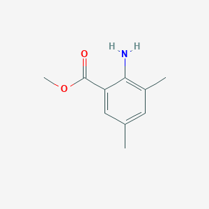 molecular formula C10H13NO2 B1313246 2-氨基-3,5-二甲基苯甲酸甲酯 CAS No. 206551-23-7