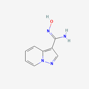 N-Hydroxypyrazolo[1,5-a]pyridine-3-carboximidamide