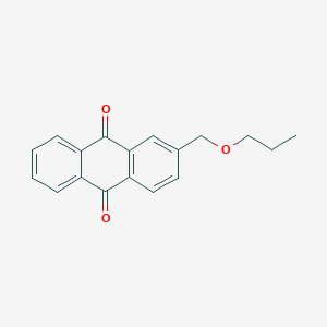 2-(Propoxymethyl)anthracene-9,10-dione