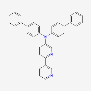 N,N-Di([1,1'-biphenyl]-4-yl)-[2,3'-bipyridin]-5-amine