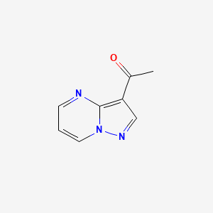 1-(Pyrazolo[1,5-a]pyrimidin-3-yl)ethanone