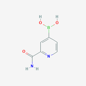 [2-(Aminocarbonyl)-4-pyridinyl]boronic acid