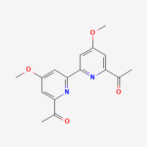 1,1'-(4,4'-Dimethoxy-[2,2'-bipyridine]-6,6'-diyl)diethanone