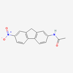 N-(7-Nitro-9H-fluoren-2-yl)acetamide