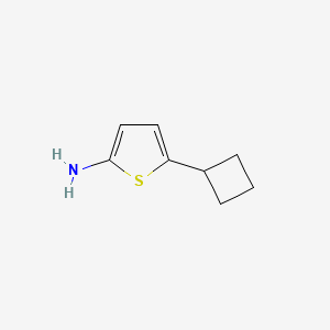 5-Cyclobutylthiophen-2-amine