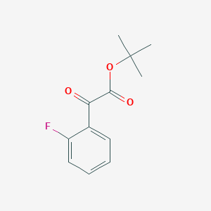 tert-Butyl2-(2-fluorophenyl)-2-oxoacetate