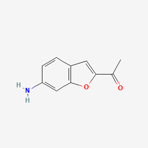 1-(6-Aminobenzofuran-2-yl)ethanone