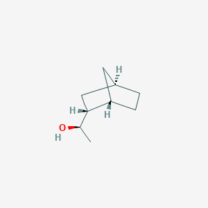 molecular formula C9H16O B13132713 (R)-1-((1S,2R,4R)-Bicyclo[2.2.1]heptan-2-yl)ethanol 