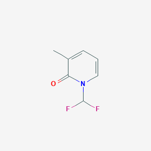 1-(Difluoromethyl)-3-methylpyridin-2(1H)-one