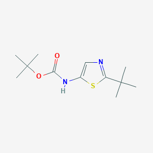 tert-Butyl (2-(tert-butyl)thiazol-5-yl)carbamate