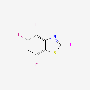 4,5,7-Trifluoro-2-iodobenzo[d]thiazole