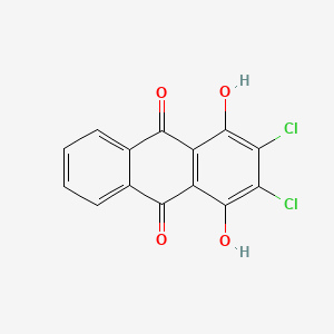 2,3-Dichloro-1,4-dihydroxyanthracene-9,10-dione