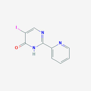 5-Iodo-2-(pyridin-2-yl)pyrimidin-4(3H)-one