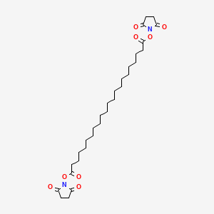 molecular formula C30H48N2O8 B13132767 Bis(2,5-dioxopyrrolidin-1-YL) docosanedioate CAS No. 172905-34-9