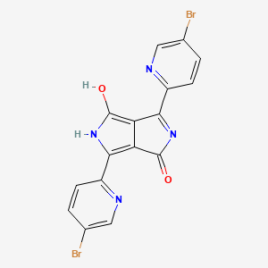 1,4-bis(5-bromopyridin-2-yl)-3-hydroxy-2H-pyrrolo[3,4-c]pyrrol-6-one