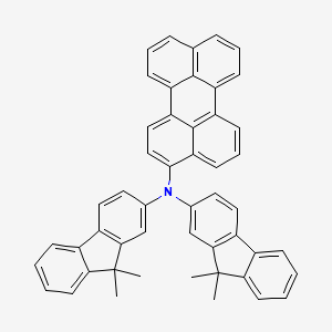 N,N-Bis(9,9-dimethyl-9H-fluoren-2-YL)perylen-3-amine