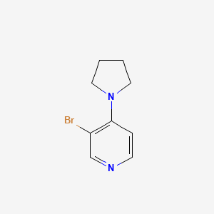 B1313280 3-Bromo-4-(pyrrolidin-1-yl)pyridine CAS No. 257937-23-8