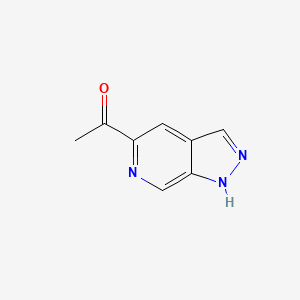 1-(1H-Pyrazolo[3,4-c]pyridin-5-yl)ethanone