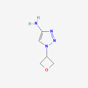 1-Oxetan-3-yl-1H-[1,2,3]triazol-4-ylamine