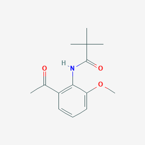 N-(2-Acetyl-6-methoxyphenyl)pivalamide