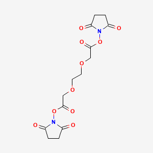 Bis(2,5-dioxopyrrolidin-1-yl) 2,2'-(ethane-1,2-diylbis(oxy))diacetate