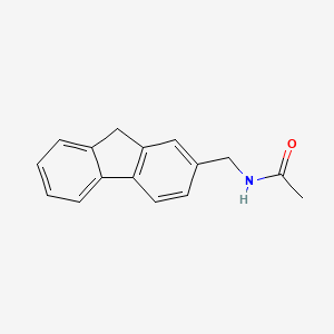 n-(9h-Fluoren-2-ylmethyl)acetamide