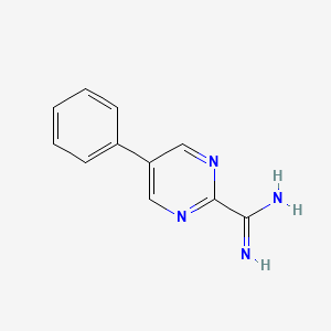 5-Phenylpyrimidine-2-carboximidamide