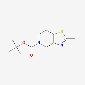 tert-Butyl 2-methyl-6,7-dihydrothiazolo[4,5-c]pyridine-5(4H)-carboxylate