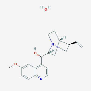 molecular formula C20H26N2O3 B13133024 Quinidine monohydrate 