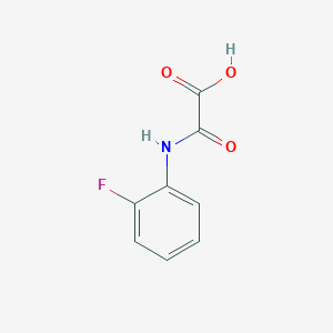 molecular formula C8H6FNO3 B1313310 [(2-氟苯基)氨基](氧代)乙酸 CAS No. 84944-15-0