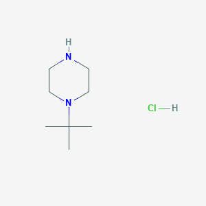 molecular formula C8H19ClN2 B13133105 1-(tert-Butyl)piperazinehydrochloride 