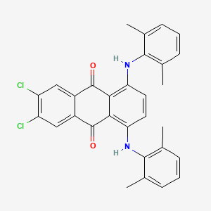 1,4-Bis((2,6-dimethylphenyl)amino)-6,7-dichloroanthraquinone