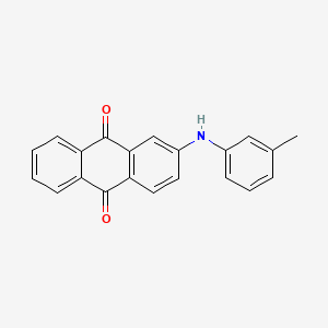 2-(3-Methylanilino)anthracene-9,10-dione