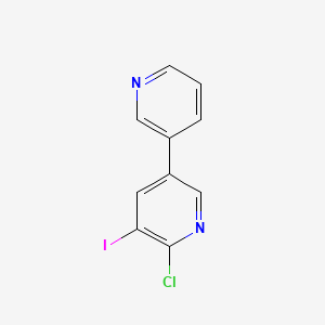 6-Chloro-5-iodo-3,3'-bipyridine