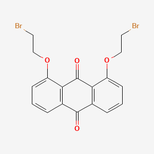 9,10-Anthracenedione, 1,8-bis(2-bromoethoxy)-