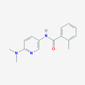 Benzamide, N-[6-(dimethylamino)-3-pyridinyl]-2-methyl-