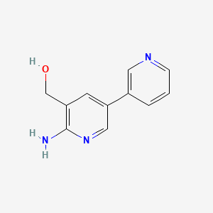 (6-Amino-[3,3'-bipyridin]-5-yl)methanol