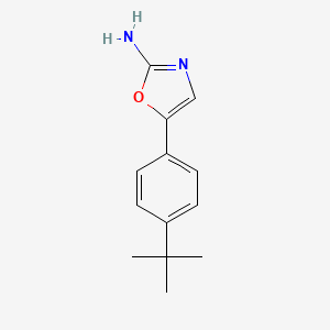 5-(4-(tert-Butyl)phenyl)oxazol-2-amine