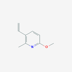 6-Methoxy-2-methyl-3-vinylpyridine