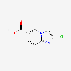 2-Chloroimidazo[1,2-a]pyridine-6-carboxylicacid